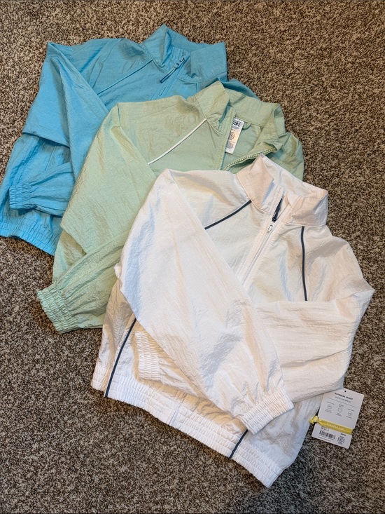 Athleta Other - ATHLETA GIRL Daybreak Jacket / Windbreaker Bundle of 3 - Size M (8-10) - NWT